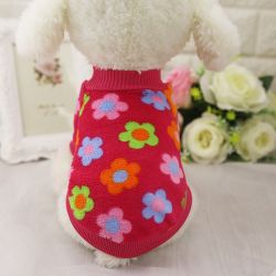 Толстовка малиновая Цветки р.S